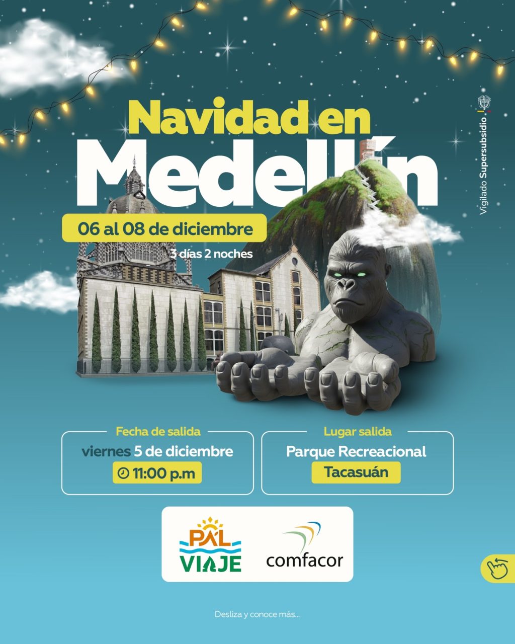 Instagram post from comfacoroficial. This post is in position 0.