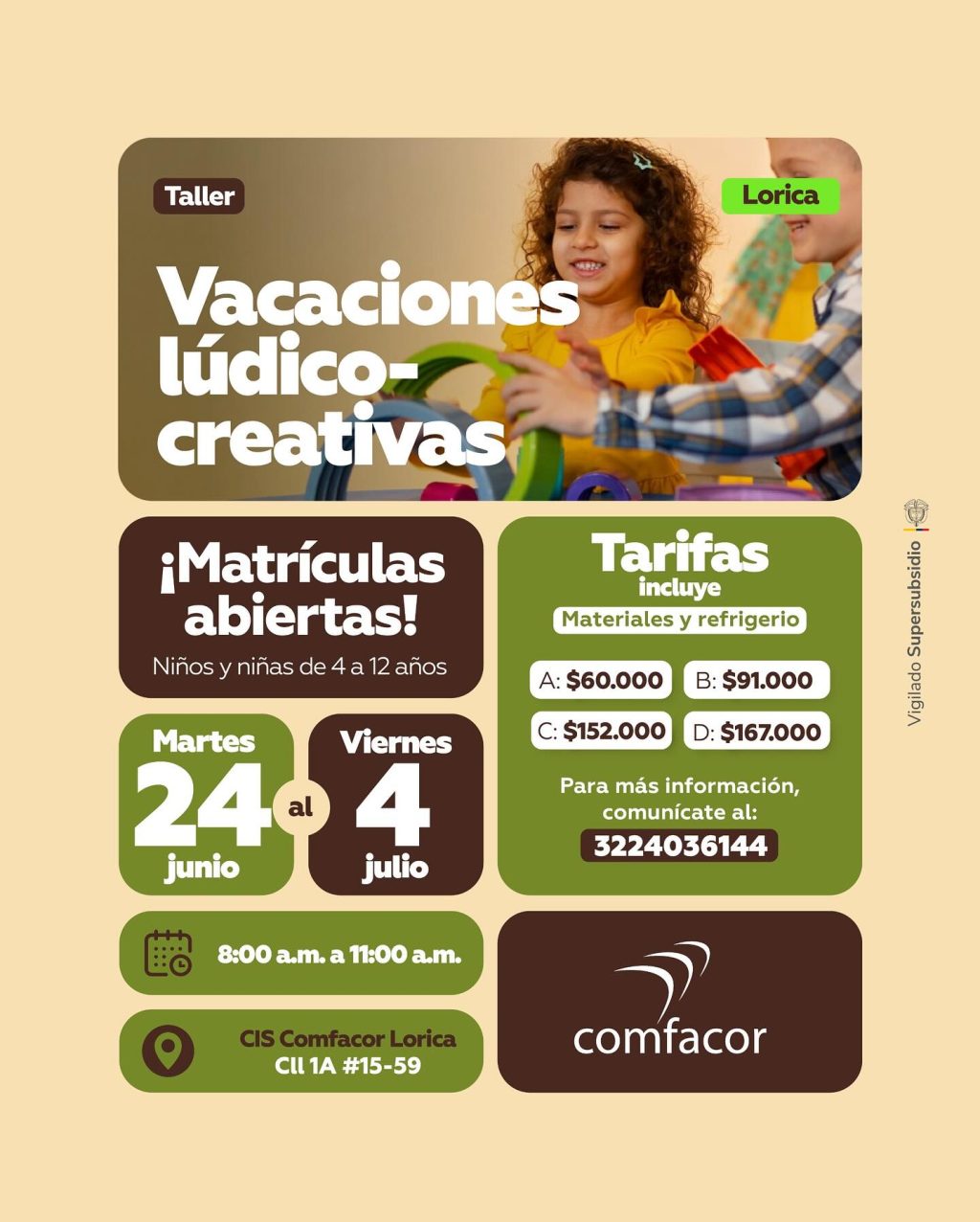 Instagram post from comfacoroficial. This post is in position 5.