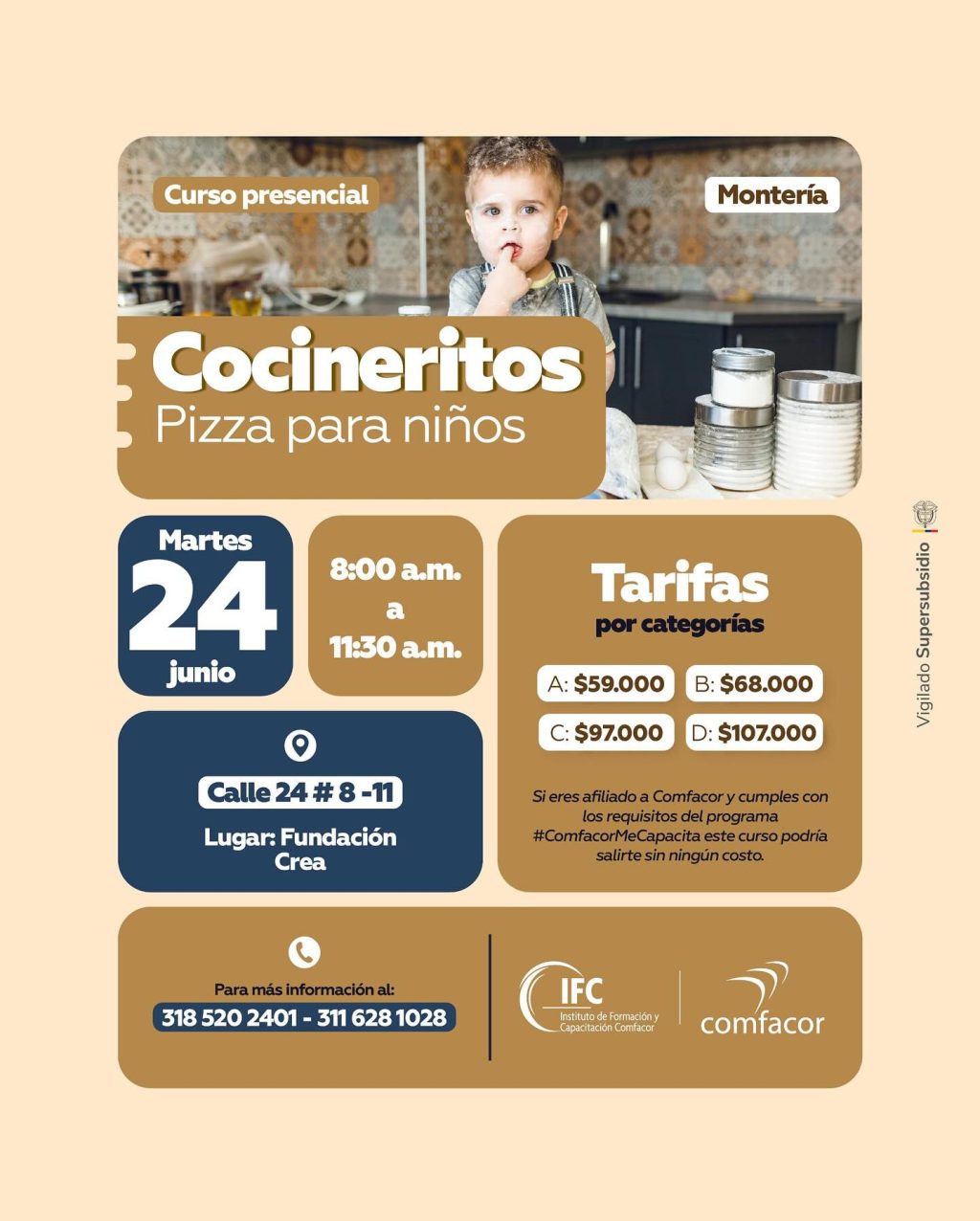 Instagram post from comfacoroficial. This post is in position 0.
