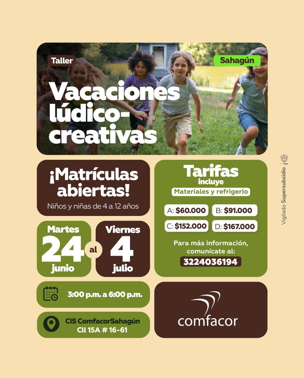 Instagram post from comfacoroficial. This post is in position 4.