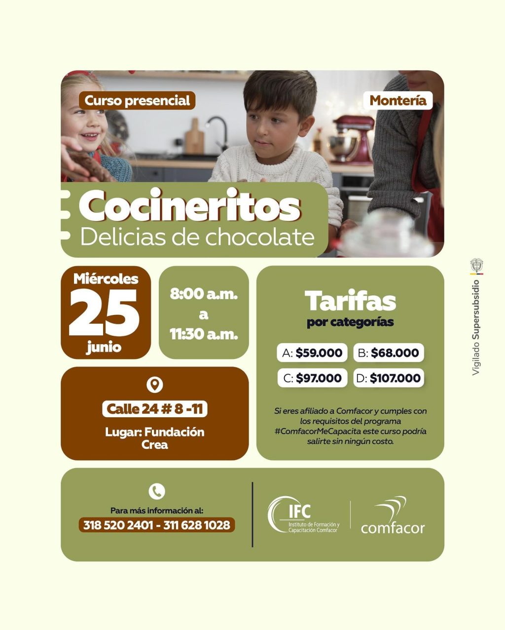 Instagram post from comfacoroficial. This post is in position 1.