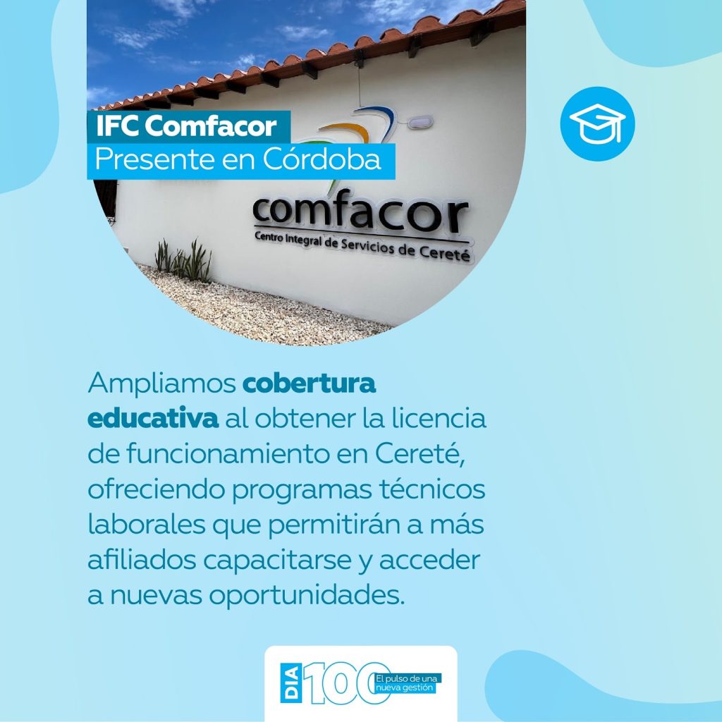 Instagram post from comfacoroficial. This post is in position 7.