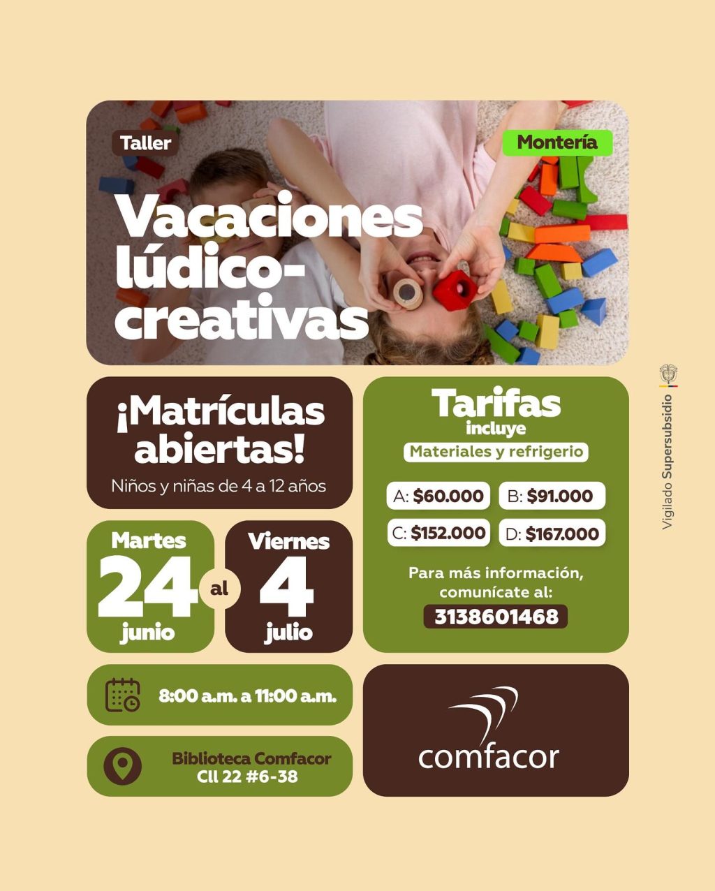 Instagram post from comfacoroficial. This post is in position 0.