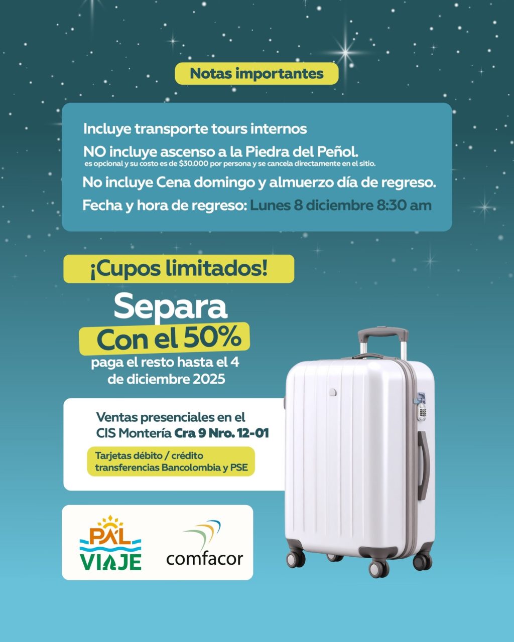 Instagram post from comfacoroficial. This post is in position 2.