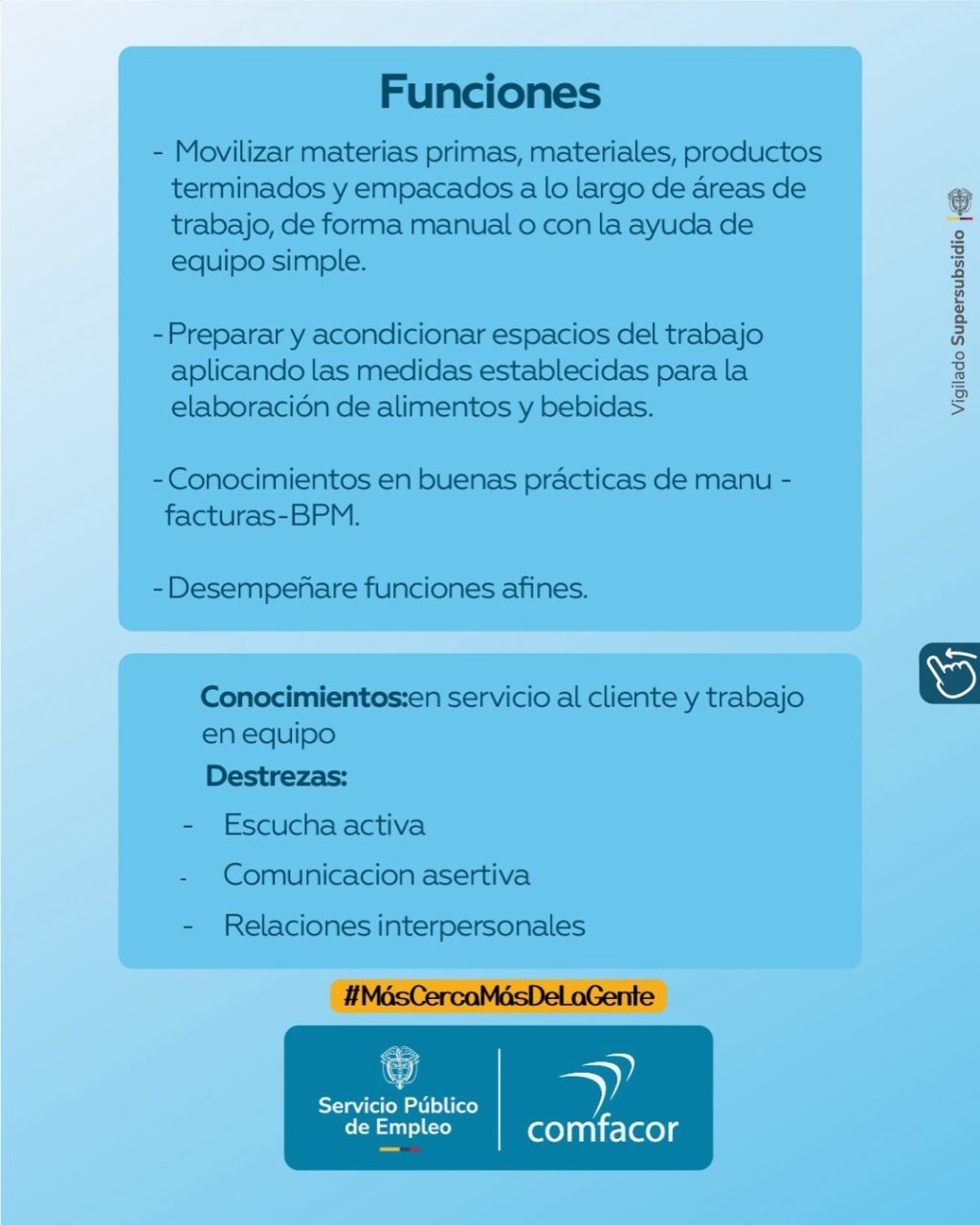 Instagram post from comfacoroficial. This post is in position 4.